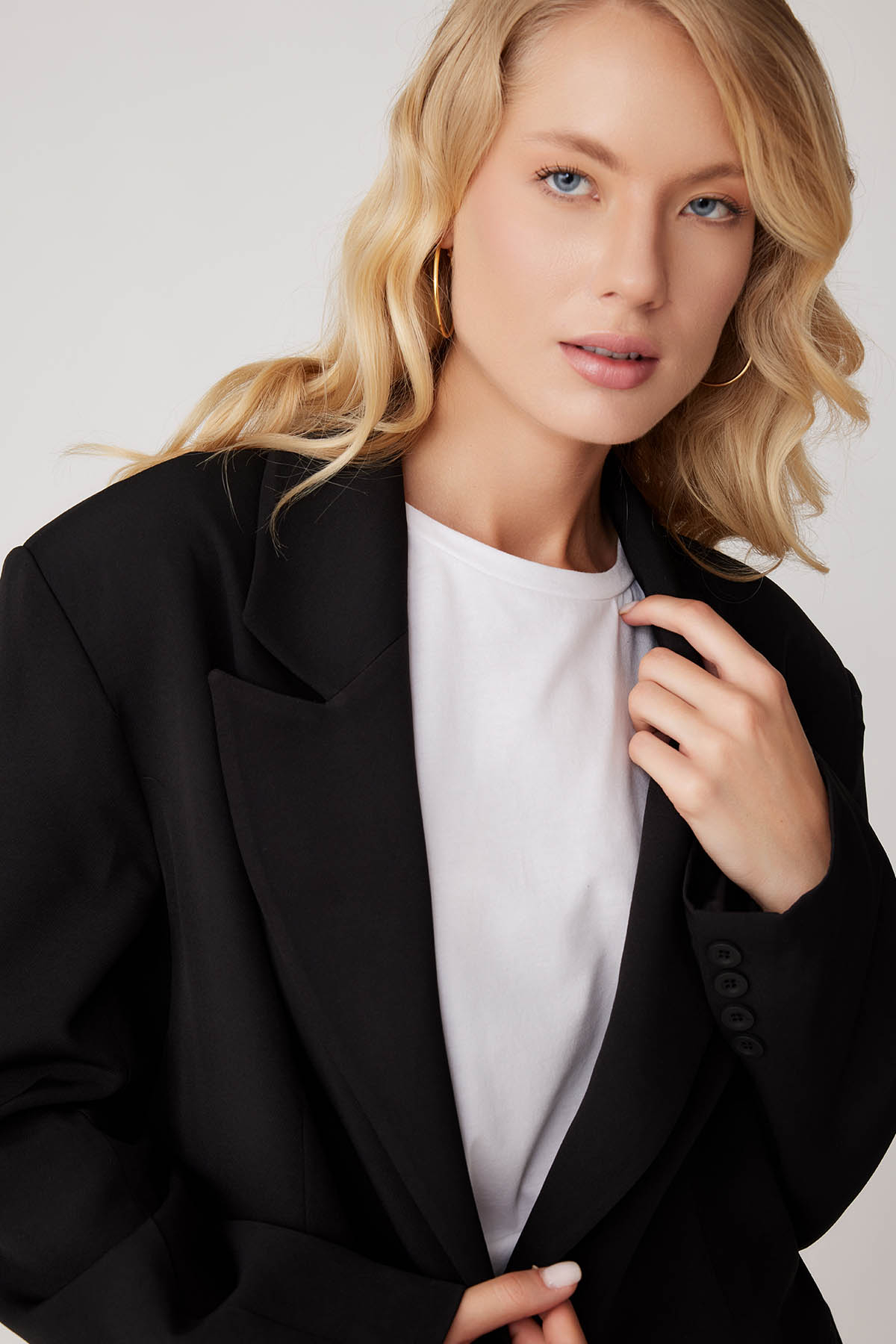 Oversize Geniş Kalıp Blazer Ceket - Satışlar Toptandır